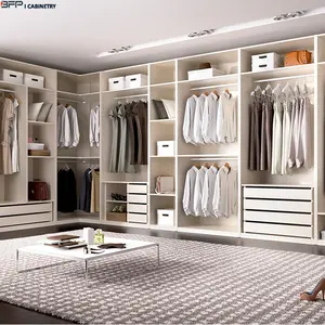 Walkin closet de madera para casa