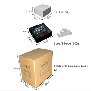 Bloc de craie de gym en vrac, fabrication artisanale, craie croquante qui brise avec un son satisfaisant, expérience sensorielle, craie de gym ASMR pour les blogueurs sur Instagram - Product Image 6