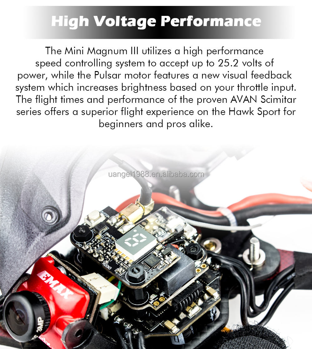 Emax Hawk Pro PNP BNF FPV Drone Kit 1700kv/2400kv Motors