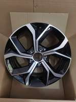Jante en alliage d'aluminium de qualité supérieure de 17 pouces 6.5J 5x114.3 ET40 CB60 Remplacement de jante automobile OE Convient à BYD Yuan Plus