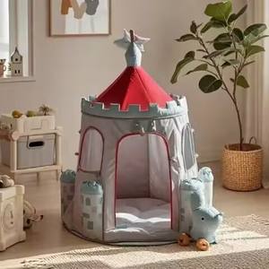 <span class=keywords><strong>Precio</strong></span> <span class=keywords><strong>de</strong></span> fábrica Kids Sports Castle Play Carpa Cómoda Interior No tóxico Princess Bed Carpa hecha <span class=keywords><strong>de</strong></span> poliéster y plástico - Product Image 1