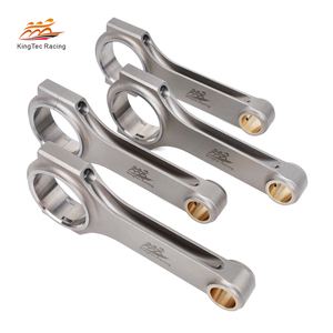 Bielas de conexión forjadas KingTec Racing Upgrade Motor EA111 H Beam Billet 4340 para motor VW <span class=keywords><strong>Golf</strong></span> <span class=keywords><strong>Mk2</strong></span> Limited 4WD 1.8L R4 <span class=keywords><strong>16V</strong></span> - Product Image 2