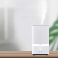 Humidificateurs d'air 5L pour chambre grande pièce maison, humidificateurs frais et chauds pour bébé et plantes brumisateur bureau diffuseur d'huiles essentielles