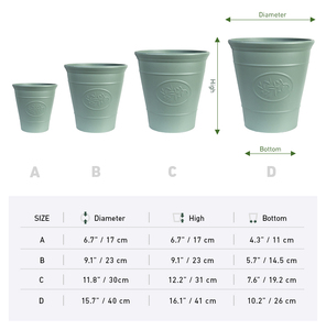 Vasi <span class=keywords><strong>per</strong></span> Piante in Plastica Smaltata PP di Grande Dimensione, Stile Nordico, <span class=keywords><strong>per</strong></span> Decorazione Giardino Esterno - Product Image 5