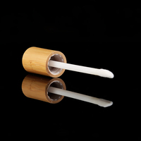 Tube vide en bambou naturel pour rouge à lèvres, brillant à lèvres, baume à lèvres, 10 ml – Contenant cosmétique pour maquillage, shampoing, nettoyant, blush, masque