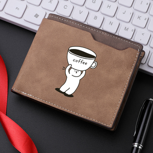 Cartera Corta <span class=keywords><strong>de</strong></span> Cuero PU Estilo Ejecutivo para <span class=keywords><strong>Hombre</strong></span> con Compartimento para Tarjetas <span class=keywords><strong>de</strong></span> Crédito y Cartera Interior Multifuncional - Product Image 2