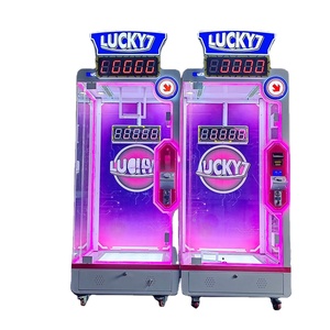 Zdys Wholesale LUCKY 7 Máquina de Premios Arcade, <span class=keywords><strong>Juego</strong></span> de Cronometraje con Reloj de Parada, Desafío 7s, Máquina Expendedora Operada con Monedas para Centro Comercial - Product Image 5
