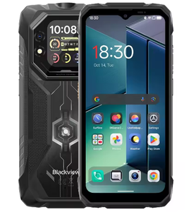 Smartphone robuste <span class=keywords><strong>Blackview</strong></span> ROCK 1, double écran, batterie 15000 mAh, 55 W, 8 Go + 256 Go, appareil photo 16 MP, 4G Android NFC <span class=keywords><strong>IP68</strong></span>/IP69K 90 Hz - Product Image 1