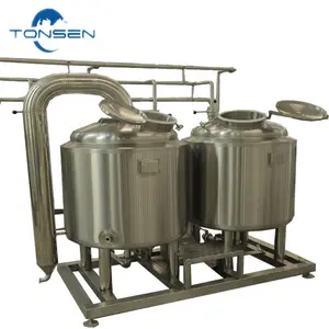 Mash Tun Beer Brewing Equipment Pub Craft Draft Beer Making Machine Full Automatic system