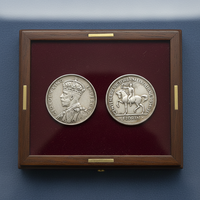 Florin du centenaire australien 1934/35, pièces commémoratives de style antique George V, cadeaux, décoration de la maison