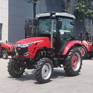 Mini Walking 100HP Tractor Agricultural Machinery Equipment Diesel Engine 4 Wheel Tractors