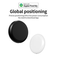Mini Traceur Intelligent Étanche Anti-Perte pour Clés avec Fonction Localisation et Porte-clés Compatible Apple Find My (iOS)
