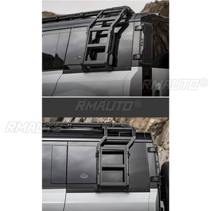 บันไดปีนหลังคา บันไดขยายสำหรับวางสัมภาระบนหลังคา สำหรับ Land Rover Defender 90 110 ปี 2020-2025 ชุดแต่งตัวถัง - Product Image 5