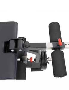 ماكينة تمديد ثني الساق الاحترافية مع مجموعة قضبان الحديد وأطباق الوزن لصالة الألعاب الرياضية المنزلية - Product Image 3