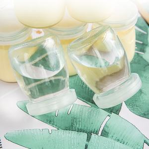 12 uds/cartón 100ml 150ml 200ml tarro <span class=keywords><strong>de</strong></span> vidrio <span class=keywords><strong>de</strong></span> pudín redondo <span class=keywords><strong>para</strong></span> dulces con <span class=keywords><strong>corcho</strong></span> <span class=keywords><strong>de</strong></span> madera - Product Image 3