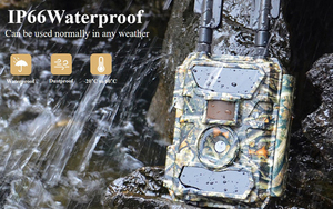 Willfine 4.0P CS No Glow Night Vision Hunting <strong>Camera</strong> 4G 0.2S Trigger timeGame <strong>Trail</strong> <strong>Camera</strong> <strong>UK</strong> with Waterproof with Solar Powered - Product Image 3