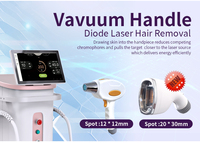 755 808 1064 Diode Laser Épilation Machine Grande Puissance Diode Laser 808nm Glace Titane Laser 3 Longueur D'onde