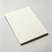 Carte en papier vierge avec logo personnalisé, carte DIY, carte avec message personnalisé, papeterie pour emballage de cadeaux faits main