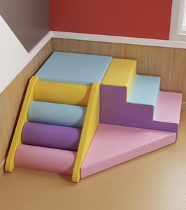 Bettaplay mềm chơi leo núi và trượt kết hợp bé cảm giác tích hợp đào tạo leo cầu thang trong nhà mềm chơi trượt - Product Image 6