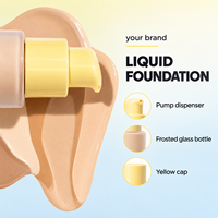 Fond de Teint Liquide Hydratant Éclaircissant Anti-Imperfections Contrôle du Sébum SPF 25 Couvrance Moyenne