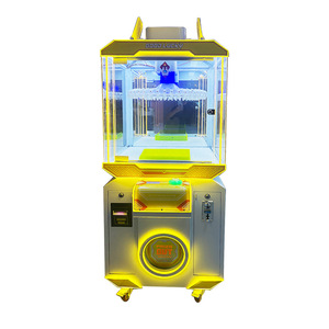 Macchina Artiglio Distributrice di Giocattoli: Orsetti e Pinguini di Peluche, Gioco Arcade per un Giocatore con Rimorchio e Tettoia Esterna, Attrazione per Parchi Divertimento - Product Image 2