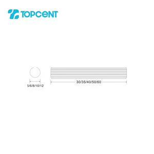Ensemble de tiges de cheville rondes cannelées pour armoire à <span class=keywords><strong>tiroirs</strong></span>, ensemble de tiges de cheville artisanales <span class=keywords><strong>en</strong></span> bois pour meubles - Product Image 5