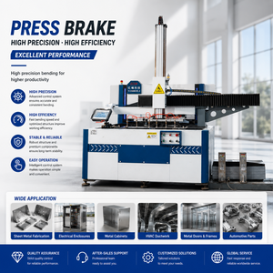 Prensa Plegadora Inteligente Sincronizada Yichang, Máquina de Plegado de Acero al Carbono de Alta Rigidez Automática - Product Image 3
