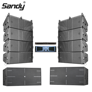 Sistema de Sonido Sandy Audio Completo, Line <span class=keywords><strong>Array</strong></span> de 12 Pulgadas, Subwoofer de 18 Pulgadas, Equipo de Sonido para Eventos en Vivo al Aire Libre, Sistema de Conciertos para DJ - Product Image 1