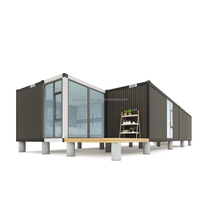Kit de maison préfabriquée mobile moderne de 20 pieds pour usage commercial