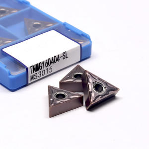 Inserto de Carburo Rómbico TNMG TNMG160412 para Torno CNC con Fijación por Tornillo y Recubrimiento Personalizable - Product Image 3