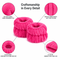 En gros, Bandeau absorbant en microfibre pour le nettoyage du visage et le démaquillage, avec logo personnalisé, réutilisable, OEM ODM