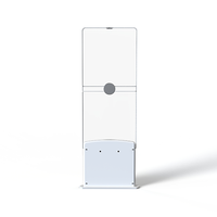 Puerta de Seguridad RFID de 13.56mhz, ISO15693 HF 3D, Lector de 100000 Registros, WIFI/Ethernet/USB/RS232, Sistema Antirrobo EAS +AFI para Bibliotecas y Tiendas