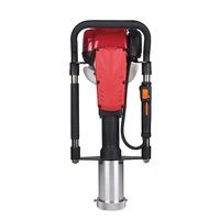 Machine de jardin marteau d'empilage compact de taille moyenne conducteur de poteau d'essence heurtoir de poteau d'essence résistant pour l'escrime