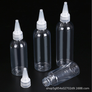 Transparent Nozzle <b>Bottle</b> 5-500ml Squeeze <b>Bottle</b> For Pigment Repackaging And Color Mixing Plastic <b>Bottle</b> - Product Image 5