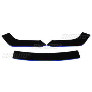3 piezas de difusor divisor de parachoques delantero universal para Infiniti Q50 Q60 Q70 G25 G37, para AUDI A3 A4 A6 A8 Q3 Q5 Q7 RS5 RS6 RS7 - Product Image 3