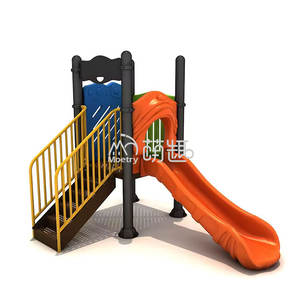 Peralatan Bermain Anak Ukuran Mini Moetry, Perosotan Plastik untuk Balita, Taman Bermain Luar Ruangan & Dalam Ruangan, Trampolin untuk TK & PAUD, Bandara - Product Image 4