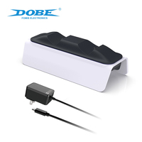 Station de charge double DOBE CE/FCC/ROHS pour manettes PS5 avec indicateur pour manettes DualSense PS5, accessoires de jeu