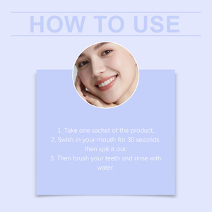 Bain de bouche sans alcool à la menthe violette, rafraîchit l'haleine et nettoie la bouche, format de voyage pratique - Product Image 6