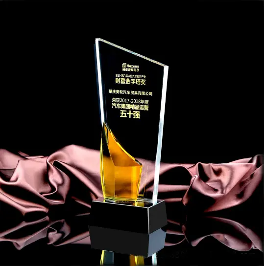 Groothandel Custom Sport Muziek Racing Kristallen Trofee Award, Aangepaste Sublimatie Trofeeën Plastic Trophy Onderdelen