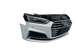Pare-chocs avant d'occasion pour <span class=keywords><strong>Audi</strong></span> <span class=keywords><strong>A5</strong></span> 2.0T <span class=keywords><strong>Quattro</strong></span> Coupé 2017-2019, LHD, en acier, fixation par boulons, ajustement universel, avec sièges en cuir - Product Image 4