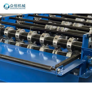 高強度複合スラブおよび建設プロジェクトのためのヘビーデューティ床デッキ機床デッキロール成形機 - Product Image 3