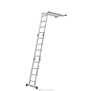 Échelles pliantes en aluminium à double face, 3 marches, <span class=keywords><strong>petite</strong></span> échelle géante pour <span class=keywords><strong>la</strong></span> maison, charnière, <span class=keywords><strong>petite</strong></span> échelle portable - Product Image 5