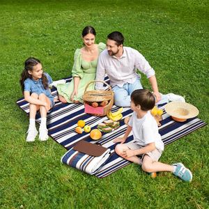 Manta de picnic plegable extra grande OEM, impermeable, a prueba de arena, para acampar al aire libre, portátil, plegable, impermeable. - Product Image 5