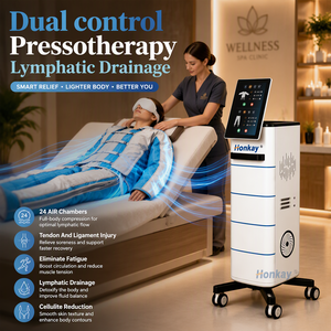 Masaje Ocular por Electroestimulación y Adelgazamiento Combinados con Presoterapia de Tamaño Ajustable y Presión de Aire - Product Image 1