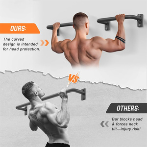 <span class=keywords><strong>Barra</strong></span> de dominadas para <span class=keywords><strong>puerta</strong></span>, para entrenamiento de fuerza, levantamiento de pesas y culturismo en interiores. - Product Image 6