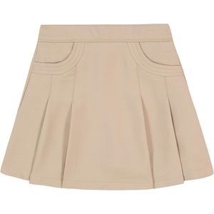 Girls' <b>School</b> Uniform <b>Pleated</b> <b>Skirt</b> With Pockets And Undershorts Knit Waistband Woven Fabric - Product Image 1
