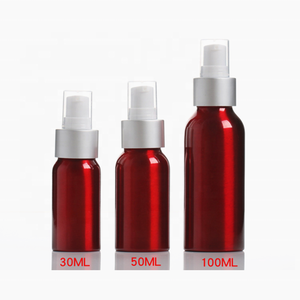 100ml Đen nhôm phun chai 50ml 30ml chất tẩy rửa Mist Bơm kim loại phun chai - Product Image 3