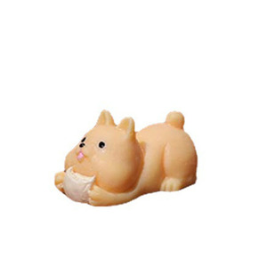 Micro paisaje cachorro simulación animal artesanía coche interior hogar escritorio decoración al por mayor artesanía de resina - Product Image 5