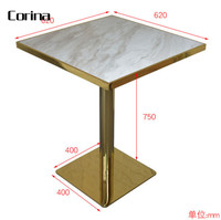 Fabriek Groothandel Restaurant Tafel Set Meubels Custom Size Marmeren Tafel Top Moderne Restaurant Meubelen Set