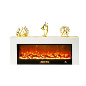 Conjunto de <span class=keywords><strong>Chimenea</strong></span> de Estilo Artístico con Llama Simulada Decorativa para Sala de Estar y Comedor - Product Image 5